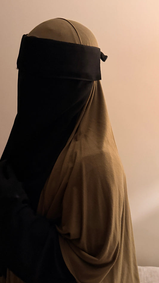Bedoon Essm Flap Niqab